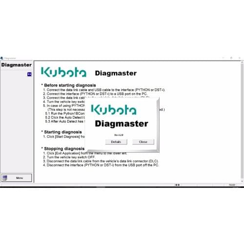 Kubota Diagmaster 4.2.4 [2018]