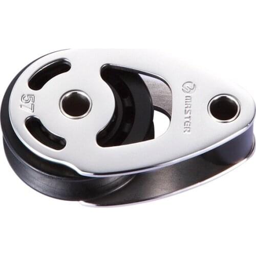 Marine Boat Yacht Sailboat Dinghy 57mm 2 1/4 Inch Stainless Steel Drop Foot Block Small Boat Block Master SSC-5710F