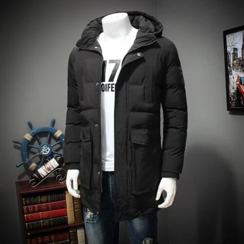 Mens Parkas Jacket Winter Mens Wadded Jacket Coat Men Casual Thicken Warm Hooded Jacket Male Clothes Trench Coat Outerwear 8XL