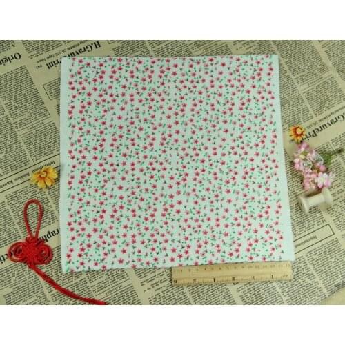 Newly Arrival Red Flower & Heart Floral Felt Nonwoven polyester felt, Fieltro feltro 28x28cm