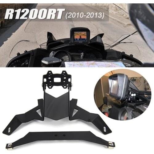 New Navigation Bracket Motorcycle 2013 2012 2011 2010 For BMW R 1200 RT R1200RT GPS Navigator USB Charging Phone Holder
