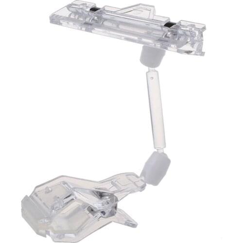 1Pc Transparent Plastic Card display stand Double Clip Card Clip Holder folder Adjustable Display business Advertising 3.3” T7H0