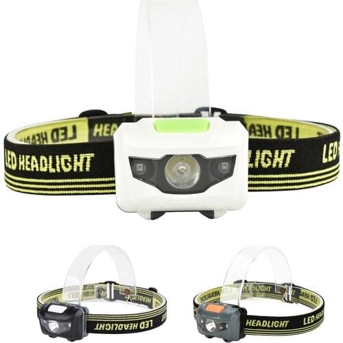 Super Bright Mini LED Headlamp 4 Mode Waterproof Headlight Flashlight 90 Degree Swivel For Outdoor Sport Camping Cycling Running