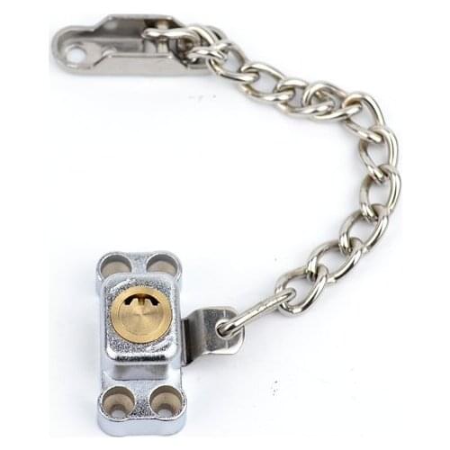 So strong,So safe, Anti-theft security window lock with Bkey,Copper cylinder, stainless steel chain,window or doorhome Hardware