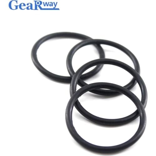 Gearway 4mm thickness O Ring Seal Gasket Black NBR O Ring Seal 105/110/115/120/125/225/230mm OD 70 Hardness O Ring Sealing