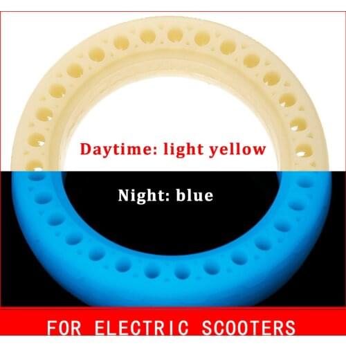 8.5 Inch Solid Tire for XiaoMi M365 Electric Scooter Accessories Explosion-proof Tubeless Tyres Bee Hive Holes