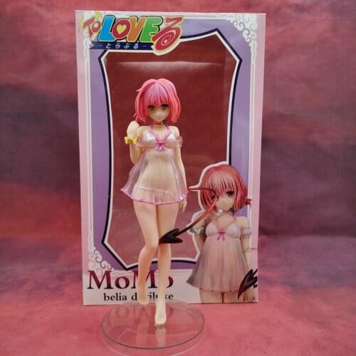 Japan Anime To Love Ru Darkness Comics Momo Belia Deviluke Beria Debiruku Ver. Action Figure Toy Collection Model Doll Toys 24CM