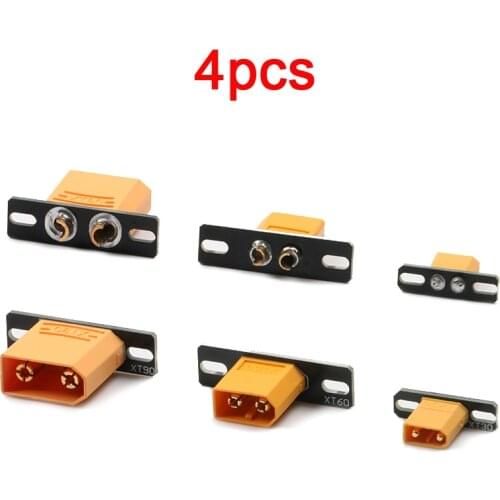 4pcs PCB Welding Board Solder Plate Support Seat Fixed Holder with XT30 XT60 XT90 Plug for FPV Multicopter Racing Drone 250