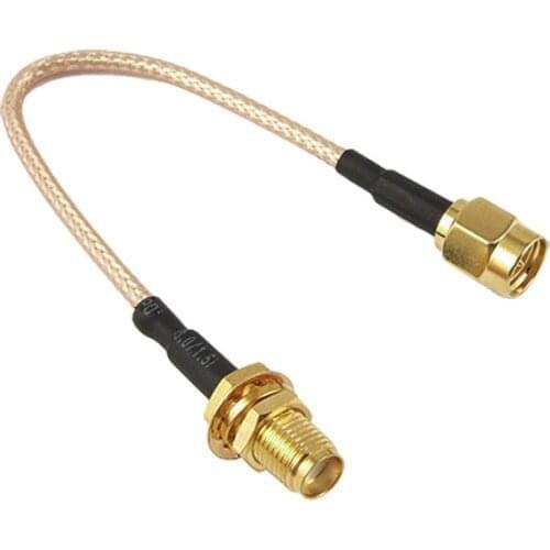 Promotion ! SMA Female to Male Coaxial Cable Antenna Adapter 11cm