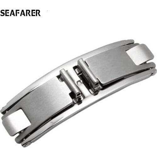 Watch Accessories For J12 Clasp Ceramic Strap Butterfly Buckle Steel Buckle Folding Buckle For Men Women Clasp