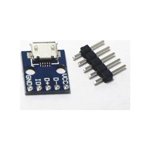 Free Shipping!!! CJMCU-micro USB interface to seat power adapter 5V power breadboard module development board