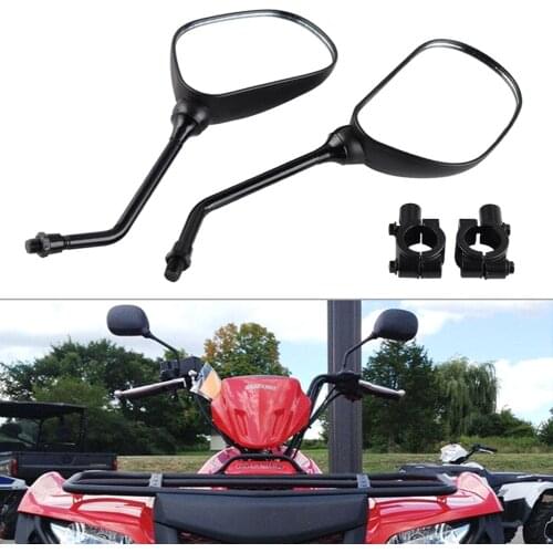 1Pair Motorbike ATV Rear View Side Mirrors For Can-Am DS 250 Outlander 500 570 650 800 850 1000 for Motorcycles DIY Refit