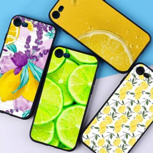 YNDFCNB Summer fruit lemon Phone Case for iPhone 11 12 pro XS MAX 8 7 6 6S Plus X 5S SE 2020 XR cover