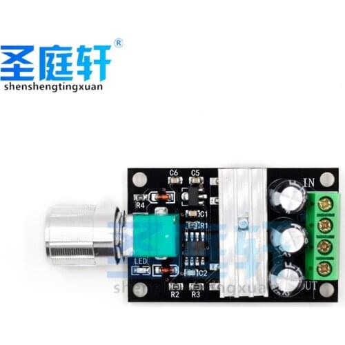 DC PWM motor speed regulator 6V12V24V28V 3A switch to regulate speed 1203BK
