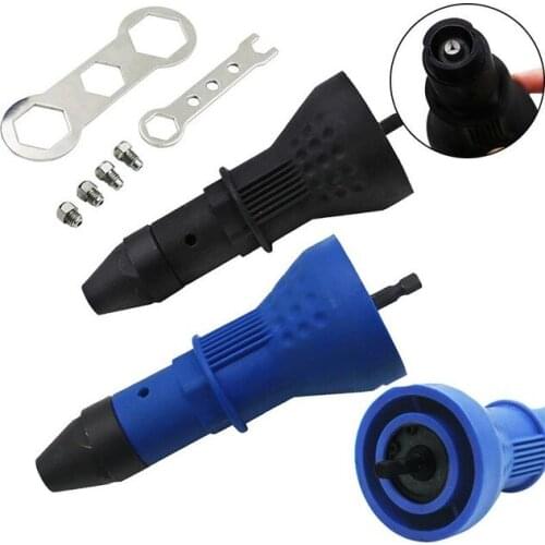 Electric Rivet Gun Tool Nut Riveting Insert Hand Pop Drill Cordless Heavy Dut G09 Drop ship