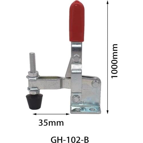 GH-102-B Horizontal Toggle Clamp Quick-Release Toggle Clamps Set Vertical Toggle Clamp Hand Clip Tool
