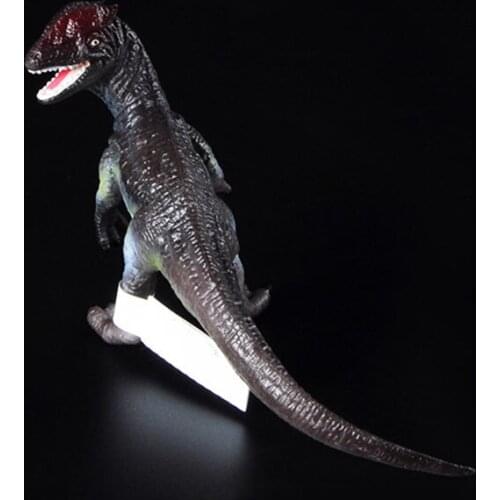 Jurassic Terrestrial amphibian simulation double crown dragon Dinosaur model dinosaur Model Childrens Toys Boy birthday present