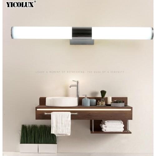 Wall lamps bathroom led mirror light Waterproof 7W 9W 15W AC85-265V LED tube lamp Modern indoor Wall lamp Bathroom Lighting dero