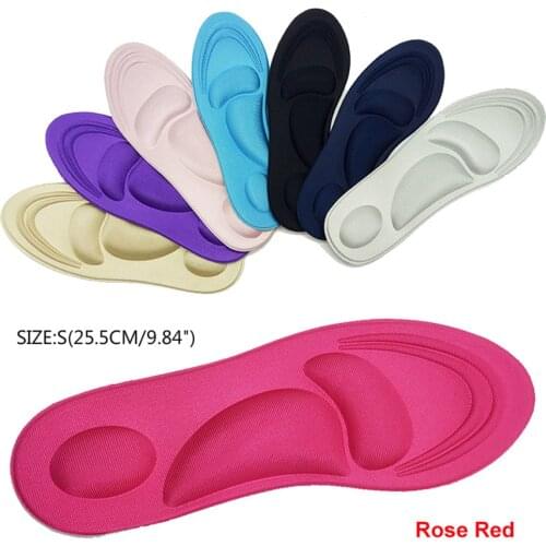 4D Stretch Orthotic Insoles Breathable Deodorant Cushion Insoles For Feet Man Women Insoles For Shoes Sole Orthopedic Pad