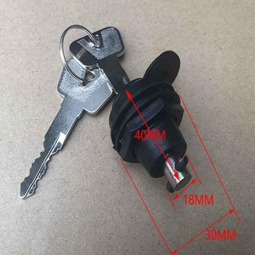 E0161 Motorcycle Fuel Tank Switch For Yamaha YBR125 YBZ 125CC Side Cover Lock Tank Camp Switch Accessories