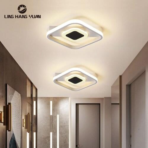 Home Led Ceiling Light 110v 220v Luminaires Modern Ceiling Lamp for Living room Bedroom Dining room Corridor Light Aisle Lamps