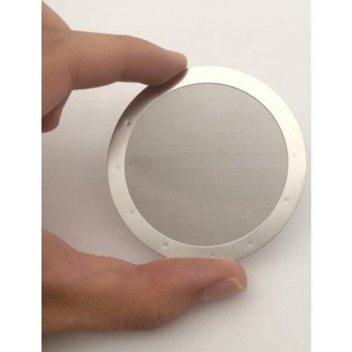 Solid Stainless Steel Reusable Washable Mesh Coffee Screen Filter For Coffee Maker Reusable Filters LX9140