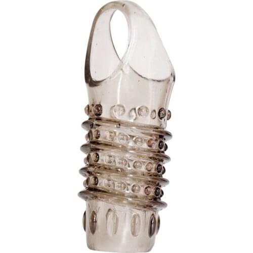 Penis Ring Soft Silicone Thicken Penis Extension Sleeves for Men Adults Sex Toy for Man Delay Ejaculation Extender Intimate Good