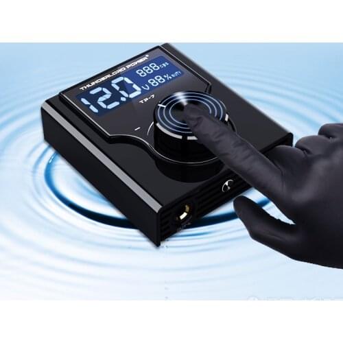 High quality 3A New Tattoo Power Supply TP-7 Digital LCD Tattoo Power Source for Makeup Tattoo Machine