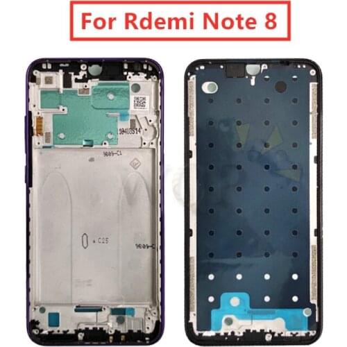For Xiaomi Redmi Note 8 Middle Frame Plate LCD Supporting Mid Faceplate Frame Bezel Housing Repair Spare Parts