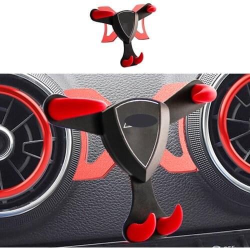 1Pcs Red Black Car Phone Holder Mount Magnetic Phone Navigation Bracket For Audi A3 S3 Year 2013-2016 Auto Car Phone Holder
