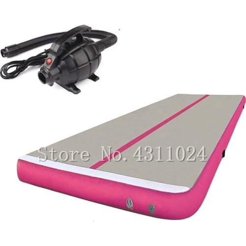 Free Shipping 5m Inflatable Cheap Gymnastics Mattress Gym Tumble Airtrack Floor Tumbling Air Track For Sale