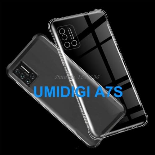Phone Shell For UMIDIGI A7s Case Silicone Matte Soft TPU Back Cover Case Telefone Funda Bumper UMI A7 S Protector Cover Capa
