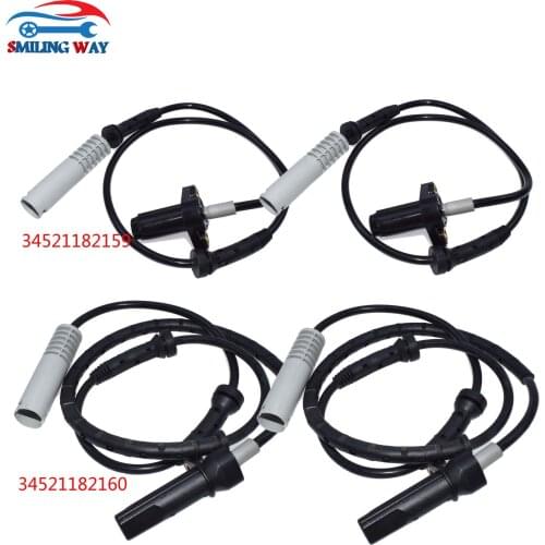 Front Rear Left Right ABS Wheel Speed Sensor For BMW E39 5er 520i 523i 525td 525tds 528i 535i 540i OE# 34521182160 & 34521182159