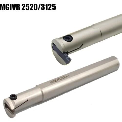 CNC Machine Tool Holder MGIVR MGIVR2520-3 MGIVR3125-4 2520 3125 Internal Grooving Tool Shank Lathe Cutter Bar High Hardness