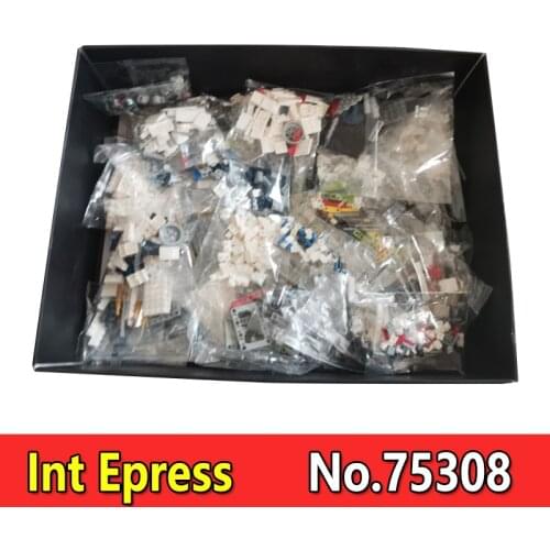 DHL Movie Street View 2021 62001 Star Plan Robot Compatible 75308 Building Blocks Bricks Educational Toy Birthday Gift