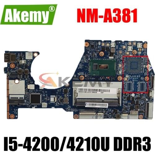 For Lenovo Yoga 3 14 Yoga 3-1470 integration notebook motherboard BTUU1 NM-A381 With CPU I5-4200/4210U DDR3 100% fully tested