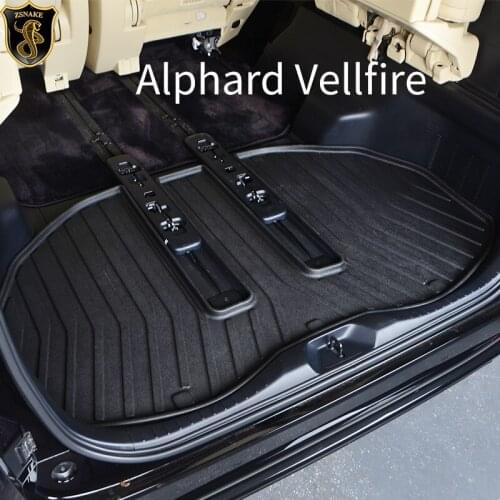 Modification of Toyota Alphard Vellfire 30 series trunk cushion Lexus lm300 MPV environmental rubber boot cushion accessories
