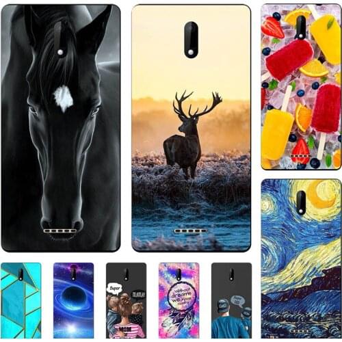 Fashion Bumper Cute Case For Wiko Sunny 5 Sunny5 Wiko Sunny 4 Plus Case Soft Silicone Cat Horse Flower Cover Back Shell