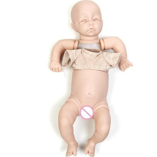 Reborn Doll Kits for 48cm Soft Vinyl Reborn Baby Dolls Accessories for DIY Realistic Toys for DIY Reborn Dolls Kits