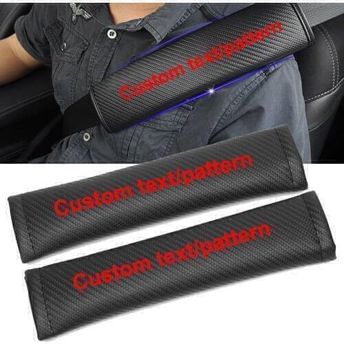 For BMW M3 Convertible M4 F82 F83 M5 F10 M6 IX3 X7 Car Seat belt shoulder Pads Safe Seat Belt Cover Car Styling Auto Parts 2pcs