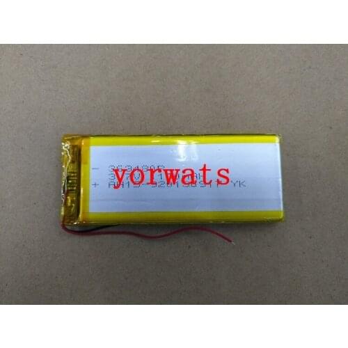 New Hot A Rechargeable Li-ion Cell 3.7V polymer lithium battery 363480 1100MAH new large capacity MP5 navigator recorder