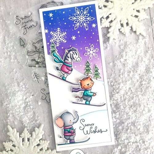 JMCRAFT 2021 New Cutting Dies Stamps And Clear Stamp Scrapbooking Stamping DIY Album Rubber Metal Cutting Dies Gift Card Stencil