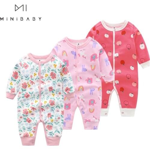 Newborn Baby Girls Clothes 2021 Princess Home Rompers Spring And Autumn Cotton Jumpsuit Long Sleeve Clothing For Kids Infantil