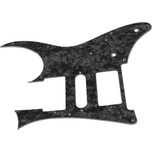 Black Pearl Guitar Pickguard For Ibanez RG550 or Jem RG Replacement 3 Ply
