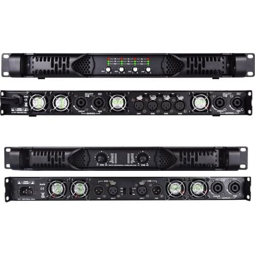 Professional 4 Channel 9200W High Power Digital Amplifier Bridging Function Can Drive Linear Array Acoustic 5200W 4Ohm 4600W 8Ω