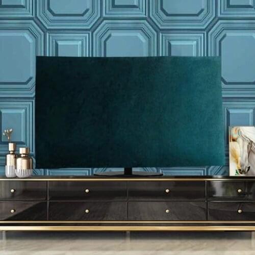 AUX TV Dust Cover Noble Fabric Velvet TV cover towel suitable for 32-inch to 70-inch TV New 2021