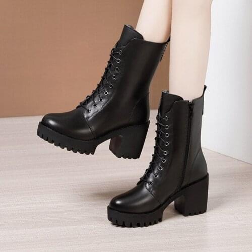 RAYNALIYA Women's High Boots