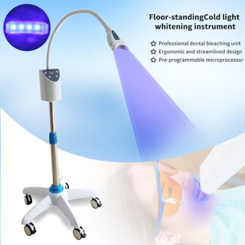 LED Light White Teeth Whitening of Dental Materials