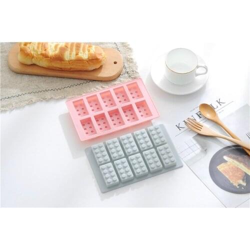 1PC 8 Holes Cupcake Mold Silicone DIY Square Shape Mini Muffin Cake Mold 3D Handmade Jelly Pudding Decoration Tool OK 1024