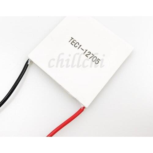 2pcs/lot TEC1-12705 Thermoelectric Cooler Peltier 12705 12V 5A Peltier Cells